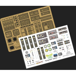 PARAGRAFIX メビウスモデル フライングサブ 1/32サイズ専用 エッチングパーツ&デカールセット / PGX117