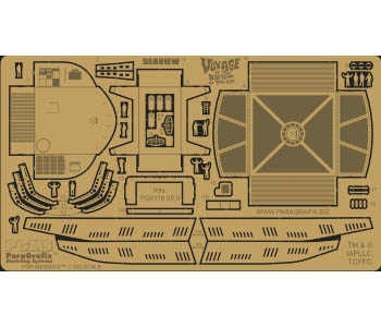 PARAGRAFIX メビウスモデル シービュー号 1/350サイズ専用 エッチングパーツ / PGX118