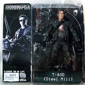 NECA TERMINATOR 2 7インチアクションフィギュア シリーズ3 T-800 [STEEL MILL]