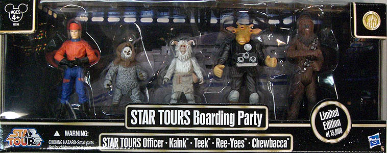 STAR WARS USAディズニーテーマパーク限定 STAR TOURS BOARDING PARTY 5PACK