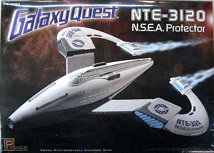 PEGASUS HOBBIES 1/1400スケール GALAXY QUEST NTE-3120 N.S.E.A. PROTECTOR 組み立て式 プラモデル