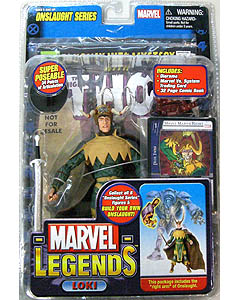 TOYBIZ MARVEL LEGENDS 13 ONSLAUGHT SERIES VARIANT LOKI