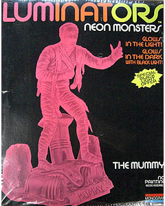 MONOGRAM LUMINATORS NEON MONSTERS THE MUMMY 組み立て式プラモデル