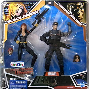 HASBRO MARVEL LEGENDS USA TOYSRUS限定 2PACK BLACK WIDOW &amp; WINTER SOLDIER