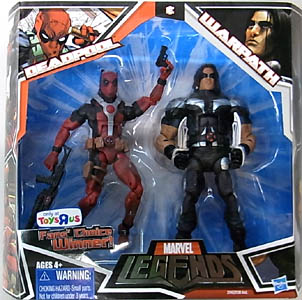 HASBRO MARVEL LEGENDS USA TOYSRUS限定 2PACK DEADPOOL & WARPATH