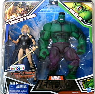 HASBRO MARVEL LEGENDS USA TOYSRUS限定 2PACK MARVEL'S VALKYRIE & HULK