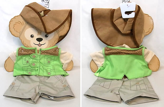 在庫処分特価 DISNEY USAディズニーテーマパーク限定 DUFFY THE DISNEY BEAR COSTUME [DUFFY THE DISNEY BEAR SAFARI COSTUME]