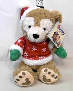 在庫処分特価 DISNEY USAディズニーテーマパーク限定 DUFFY THE DISNEY BEAR 12INCH HOLIDAY DUFFY THE DISNEY BEAR