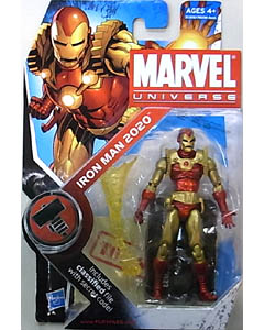 台紙破れ特価 HASBRO MARVEL UNIVERSE SERIES 2 #033 IRON MAN 2020