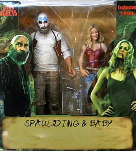 NECA THE DEVIL'S REJECTS EXCLUSIVE SPAULDING & BABY 2PACK