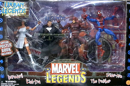 TOYBIZ MARVEL LEGENDS DX BOX URBAN LEGENDS GIFT PACK