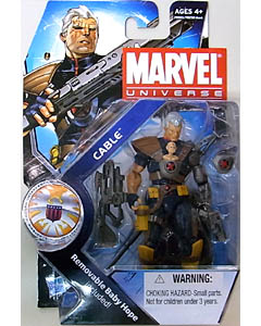 HASBRO MARVEL UNIVERSE SERIES 3 #007 CABLE WITH BABY HOPE