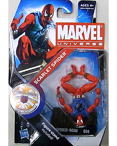 HASBRO MARVEL UNIVERSE SERIES 3 #014 SCARLET SPIDER [逆さポーズ] 台紙傷み特価