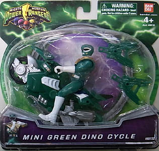 Mighty Morphin Power Rangers Mini Green Dino Cycle a la Venta Mm-minigreen