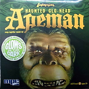 MPC HAUNTED GLO-HEAD APE MAN 組み立て式プラモデル