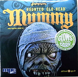 MPC HAUNTED GLO-HEAD MUMMY 組み立て式プラモデル