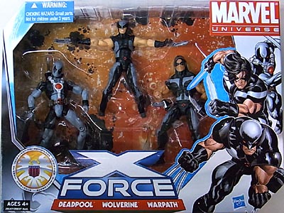 HASBRO MARVEL UNIVERSE 3PACK X-FORCE