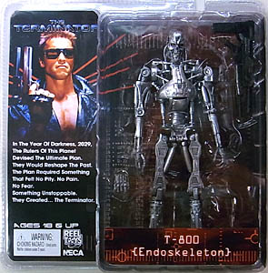 NECA TERMINATOR COLLECTION 7インチアクションフィギュア シリーズ1 THE TERMINATOR T-800 [ENDOSKELETON]