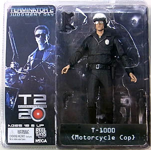 NECA TERMINATOR COLLECTION 7インチアクションフィギュア シリーズ1 TERMINATOR 2 T-1000 [MOTORCYCLE COP]