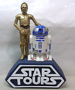 STAR WARS USAディズニーテーマパーク限定 STAR TOURS C-3PO &amp; R2-D2 ソフビバンク