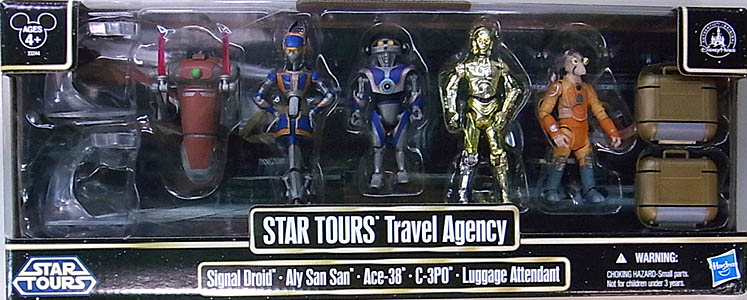 STAR WARS USAディズニーテーマパーク限定 STAR TOURS STAR TOURS TRAVEL AGENCY 5PACK