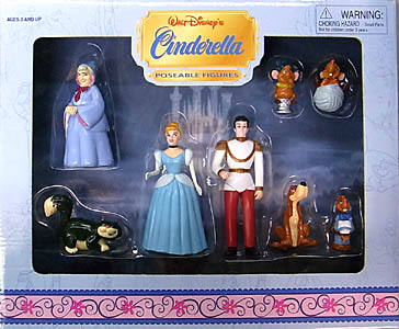 DISNEY USAディズニーテーマパーク限定 FIGURE SET CINDERELLA