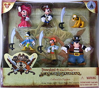 DISNEY USAディズニーテーマパーク限定 FIGURE SET PIRATES OF THE CARIBBEAN