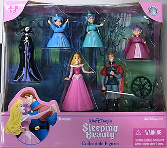 DISNEY USAディズニーテーマパーク限定 FIGURE SET SLEEPING BEAUTY