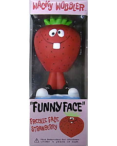 FUNKO WACKY WOBBLER FUNNYFACE FRECKLE FACE STRAWBERRY