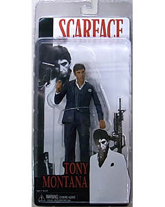 NECA SCARFACE 7インチアクションフィギュア TONY MONTANA [BLUE SUIT]