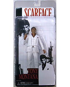 NECA SCARFACE 7インチアクションフィギュア TONY MONTANA [WHITE SUIT]