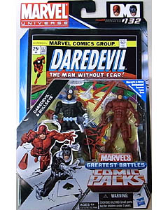 HASBRO MARVEL UNIVERSE COMIC PACKS DAREDEVIL DAREDEVIL & BULLSEYE