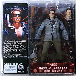 NECA TERMINATOR COLLECTION 7インチアクションフィギュア シリーズ2 THE TERMINATOR T-800 [BATTLE DAMAGED TECH NOIR]