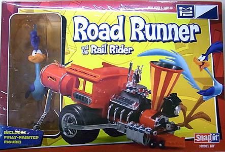 MPC ノンスケール ROAD RUNNER &amp; THE RAIL RIDER 組み立て式プラモデル パッケージ傷み特価