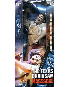 McFARLANE MOVIE MANIACS 4 18インチ THE TEXAS CHAINSAW MASSACRE LEATHERFACE 開封済み特価