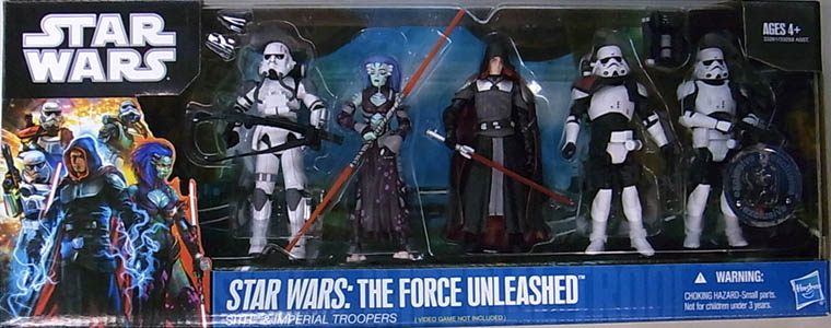 HASBRO STAR WARS USA TOYSRUS限定 STAR WARS: THE FORCE UNLEASHED 5PACK