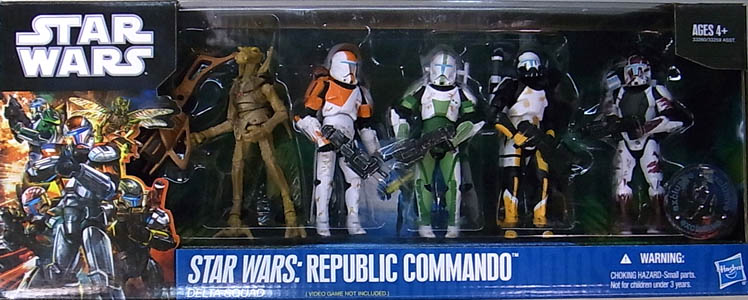 HASBRO STAR WARS USA TOYSRUS限定 STAR WARS: REPUBLIC COMMANDO 5PACK