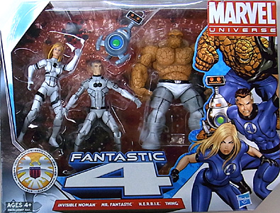 HASBRO MARVEL UNIVERSE 4PACK VARIANT FANTASTIC 4 [FUTURE FOUNDATION]