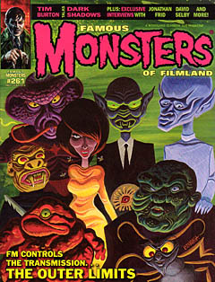 FAMOUS MONSTERS OF FILMLAND #261 [THE OUTER LIMITS COVER]