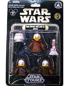 STAR WARS USAディズニーテーマパーク限定 フィギュア シリーズ5 HUEY, DEWEY AND LOUIE AS JAWAS