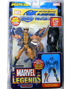 TOYBIZ MARVEL LEGENDS 12 APOCALYPSE SERIES WOLVERINE [BUILD PARTS VARIANT]