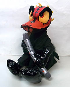 STAR WARS USA ディズニーテーマパーク限定 DONALD DUCK AS DARTH MAUL PLUSH