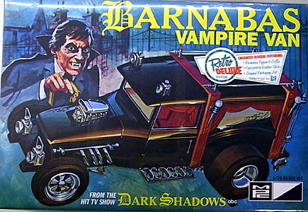 MPC 1/25スケール BARNABAS VAMPIRE VAN FROM DARK SHADOWS 組み立て式プラモデル