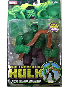 TOYBIZ THE INCREDIBLE HULK SUPER POSEABLE SAVAGE HULK