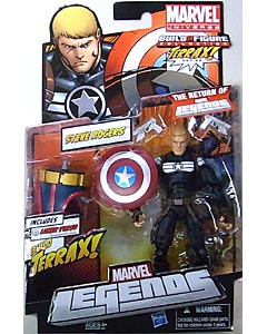 HASBRO MARVEL LEGENDS 2012 SERIES 1 TERRAX SERIES STEVE ROGERS 台紙傷み特価