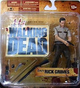 McFARLANE TOYS THE WALKING DEAD TV 5インチアクションフィギュア SERIES 1 DEPUTY RICK GRIMES