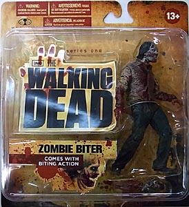 McFARLANE TOYS THE WALKING DEAD TV 5インチアクションフィギュア SERIES 1 ZOMBIE BITER