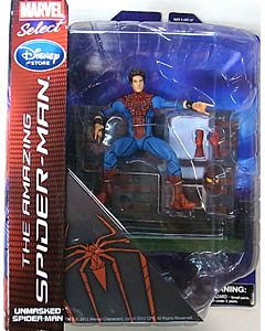 DIAMOND SELECT MARVEL SELECT USAディズニーストア限定 映画版 THE AMAZING SPIDER-MAN SPIDER-MAN [UNMASKED]