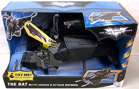 MATTEL 映画版 THE DARK KNIGHT RISES THE BAT WITH LAUNCH & ATTACK BATMAN