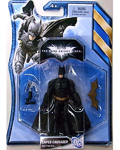 MATTEL 映画版 THE DARK KNIGHT RISES 4インチ BATMAN [CAPED CRUSADER] 台紙傷み特価